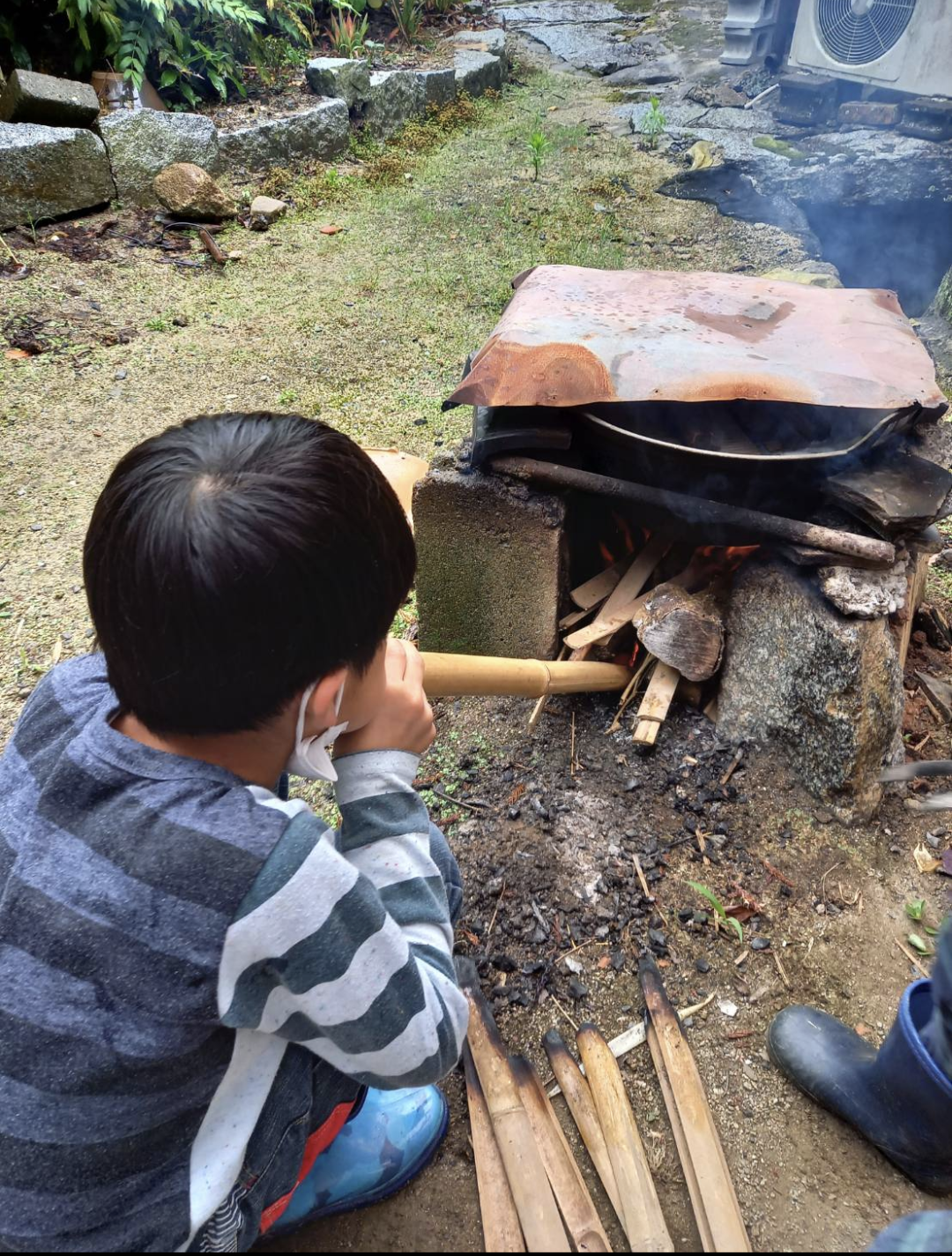 タケノコ下茹で